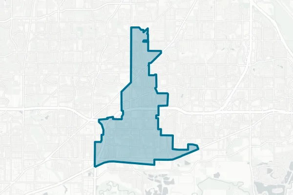 City of Hurst — detail map
