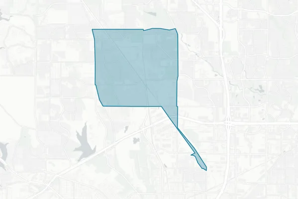 City of Saginaw — detail map