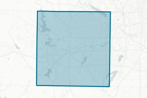 Grimes County — detail map