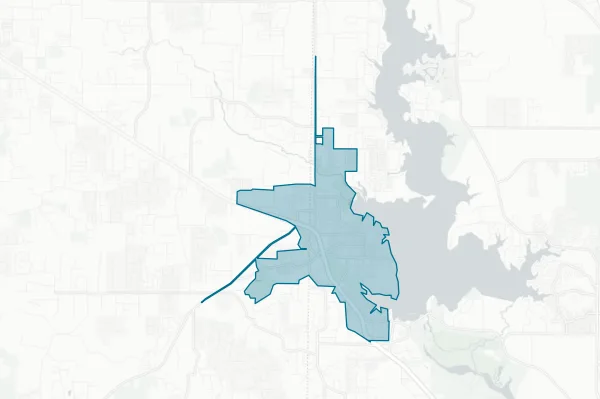 City of Azle — detail map