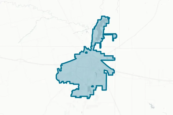 City of Abilene — detail map