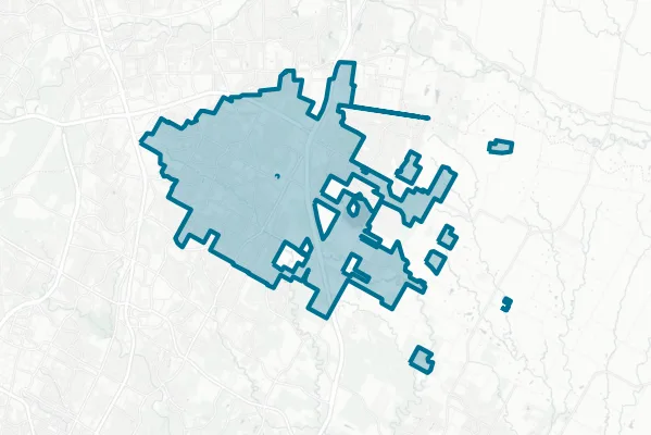 City of Pflugerville — detail map