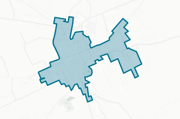 City of Uvalde Texas — detail map