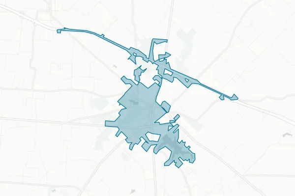 City of Canton — detail map