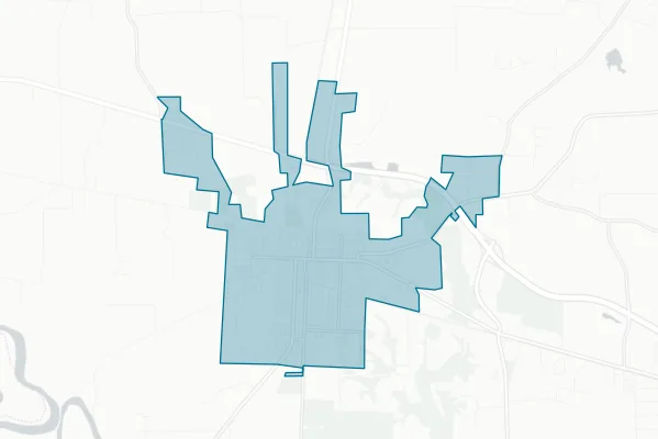 City of Hempstead — detail map