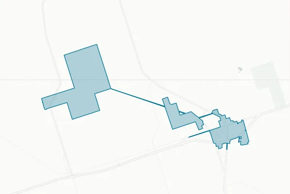 City of Monahans — detail map