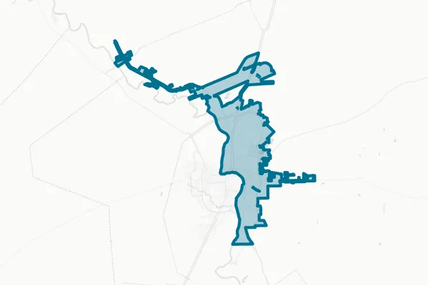 City of Laredo — detail map