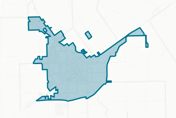 City of El Campo — detail map