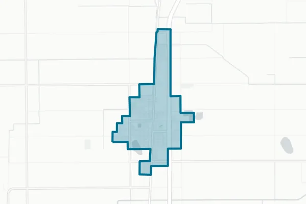 City of Lyford — detail map