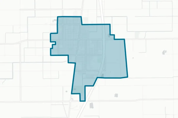 City of Raymondville — detail map