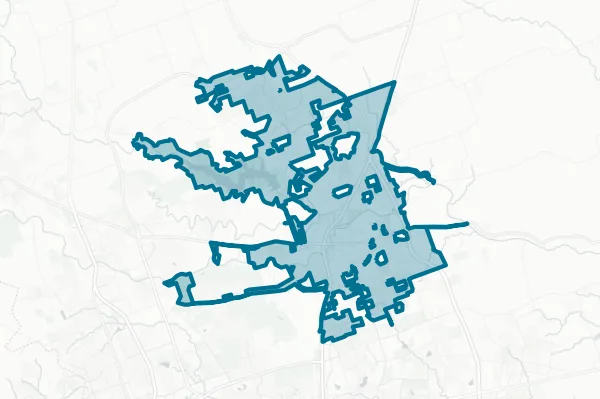 City of Georgetown — detail map