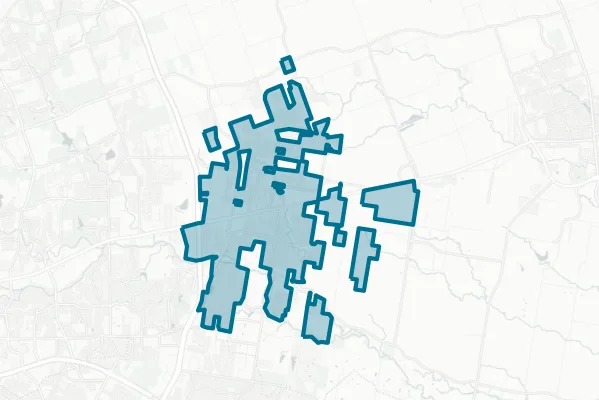 City of Hutto — detail map