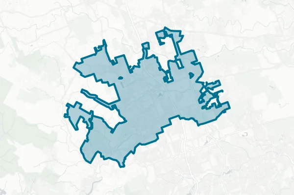 City of Leander — detail map