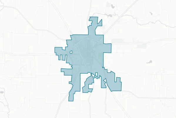 City of Decatur — detail map