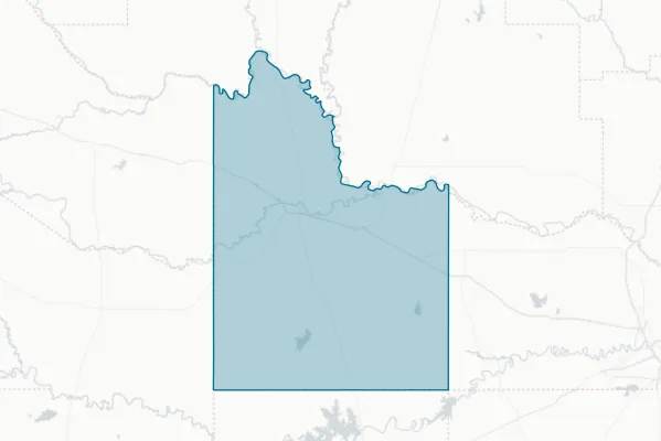 Wilbarger County — detail map