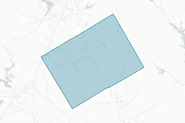 County of Falls — detail map