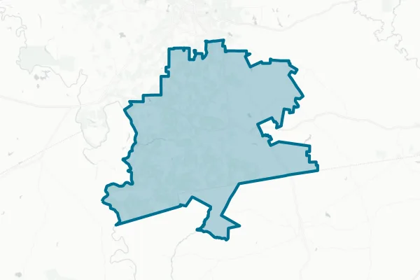 Elkhart Independent School District — detail map