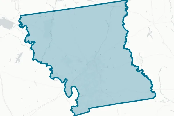 Frankston Independent School District — detail map