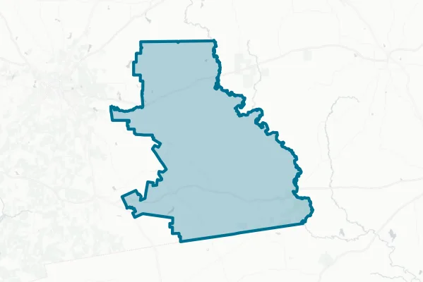 Slocum Independent School District — detail map