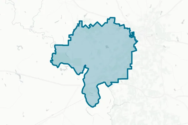 Westwood Independent School District — detail map