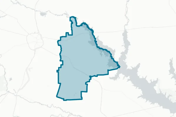 Huntington Independent School District — detail map