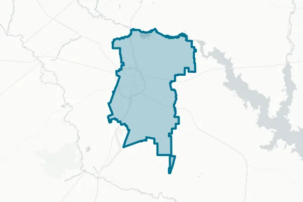 Lufkin Independent School District — detail map