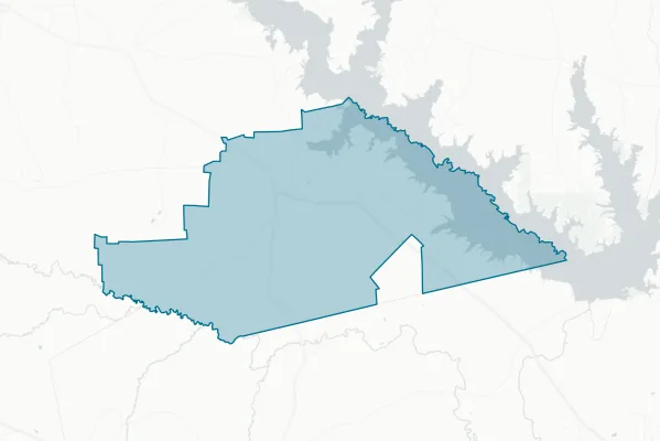 Zavalla Independent School District — detail map