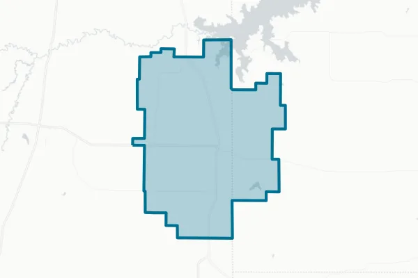 Windthorst Independent School District — detail map