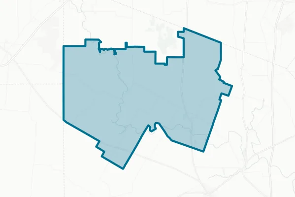 Poteet Independent School District — detail map