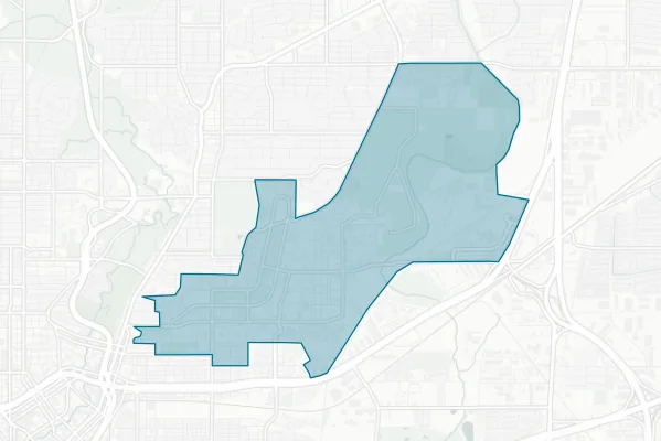 Fort Sam Houston Independent School District — detail map