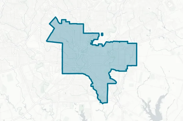 San Antonio Independent School District — detail map