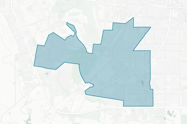 South San Antonio Independent School District — detail map