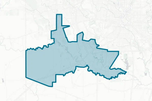 Southside Independent School District — detail map