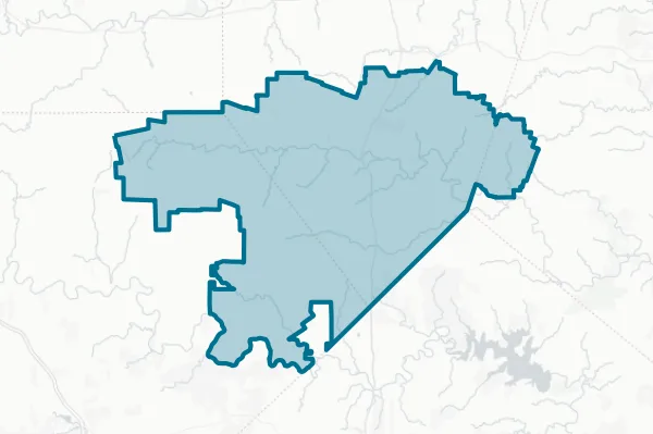 Blanco Independent School District — detail map