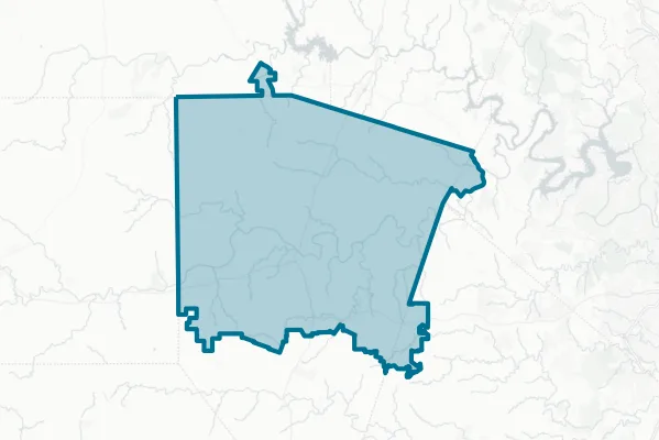 Johnson City Independent School District — detail map