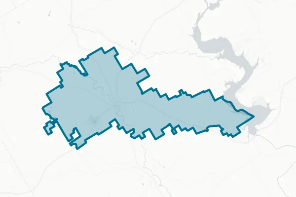 Meridian Independent School District — detail map
