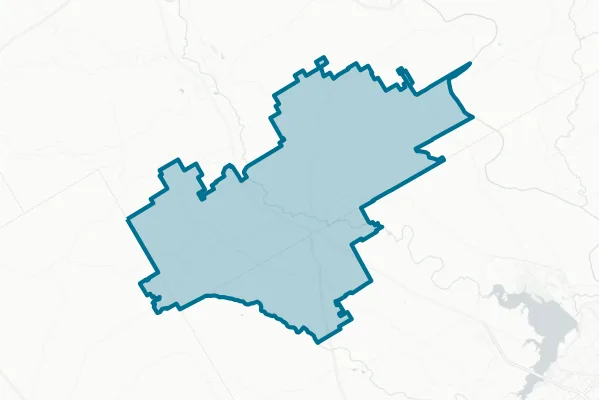 Valley Mills Independent School District — detail map