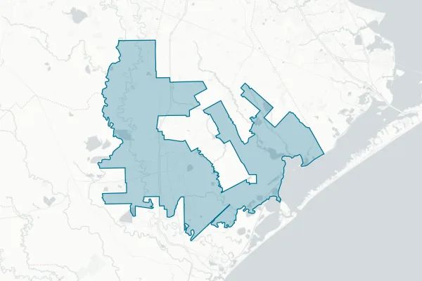 Angleton Independent School District — detail map