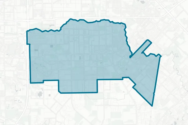 Pearland Independent School District — detail map