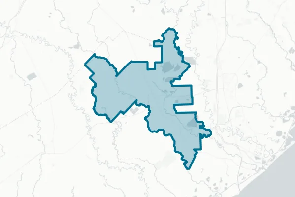 Columbia-brazoria Independent School District — detail map