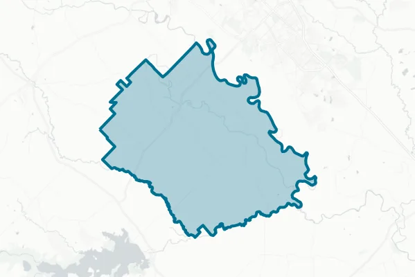 Snook Independent School District — detail map