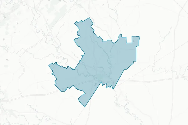Luling Independent School District — detail map