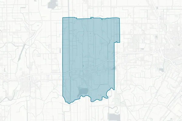 La Feria Independent School District — detail map