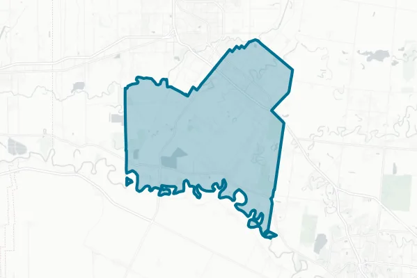San Benito Consolidated Independent School District — detail map