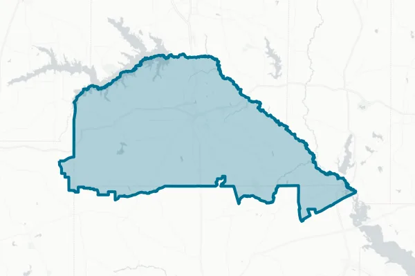 Pittsburg Independent School District — detail map