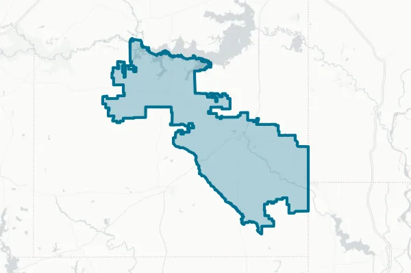 Atlanta Independent School District — detail map