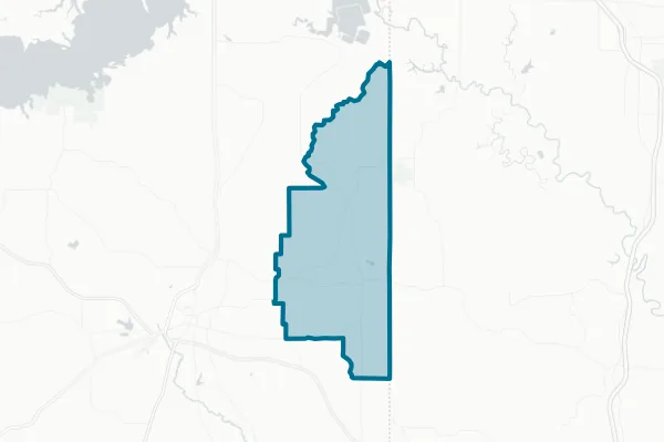 Bloomburg Independent School District — detail map