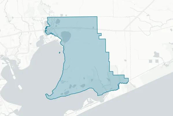 Anahuac Independent School District — detail map