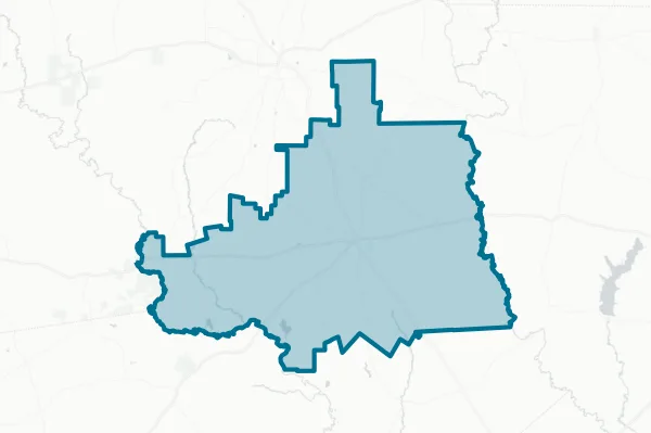 Alto Independent School District — detail map