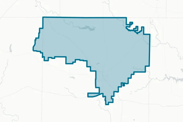 Coleman Independent School District — detail map
